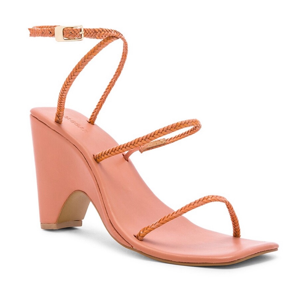 Jaggar The Label Woven Wedge Sandal (39 / US 8.5)